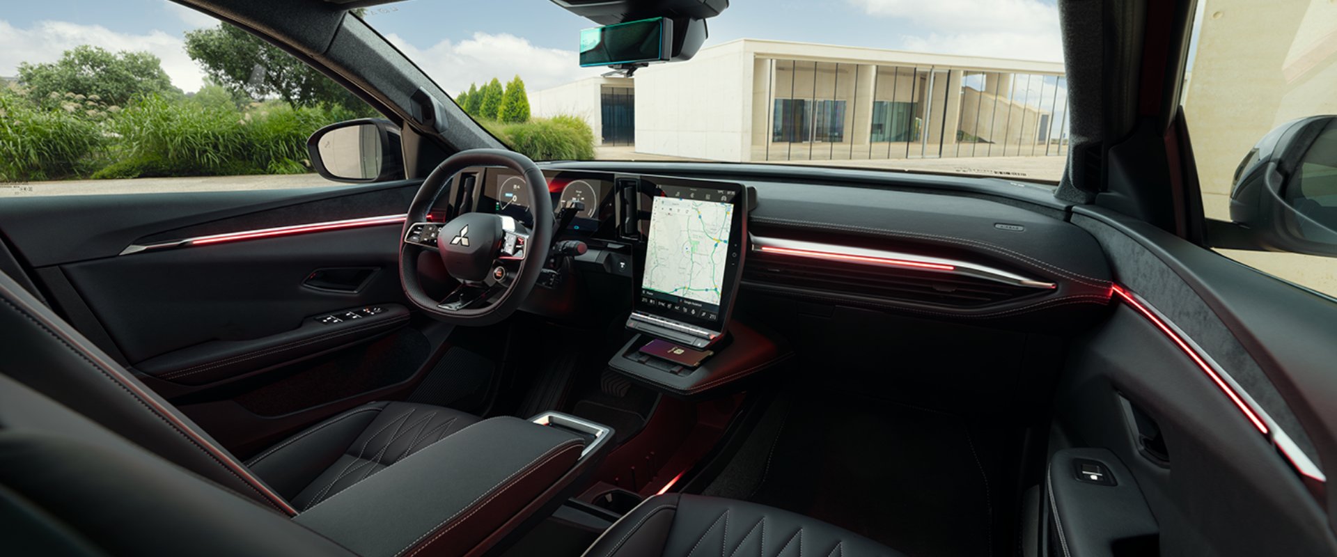 Nové Mitsubishi Eclipse Cross - interiér a pohodlí